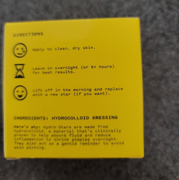 Starface 32 Hydro-Stars Pimple Patches with Big Yellow compact - Picture 3 of 6